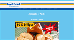 Desktop Screenshot of frostkauf.de