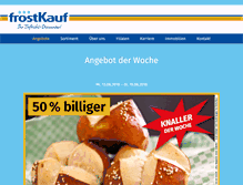 Tablet Screenshot of frostkauf.de
